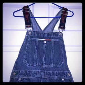 Tommy Hilfiger overall bibs vintage small